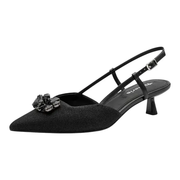 29512-46-043 Tamaris ženska cipela na otvorenu petu BLACK GLAM