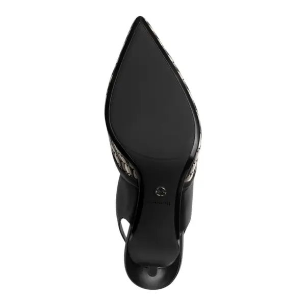 29625-46-098 Tamaris ženska cipela na otvorenu petu BLACK COMB