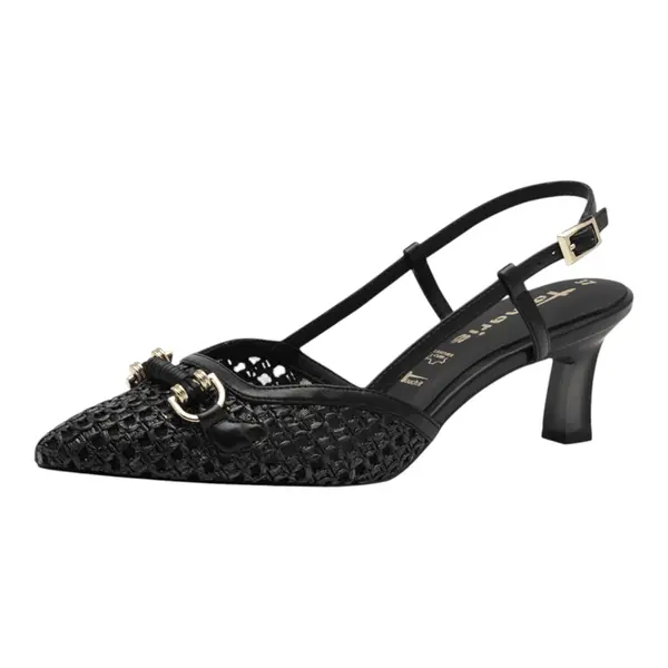 29634-44-001 Tamaris ženska cipela na otvorenu petu BLACK