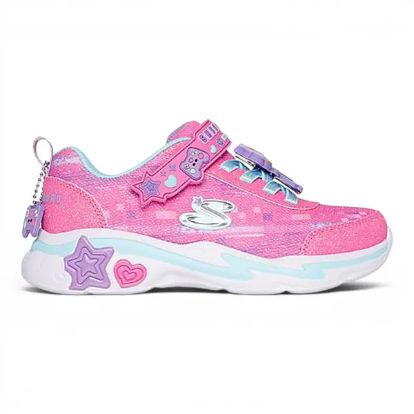 302214L-PKMT Snuggle Sneaks Skech Squad dječje tenisice ružičaste – Skechers