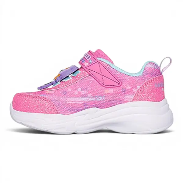 302214N-PKMT Snuggle Sneaks Skech Squad tenisice za djevojčice ružičaste – Skechers