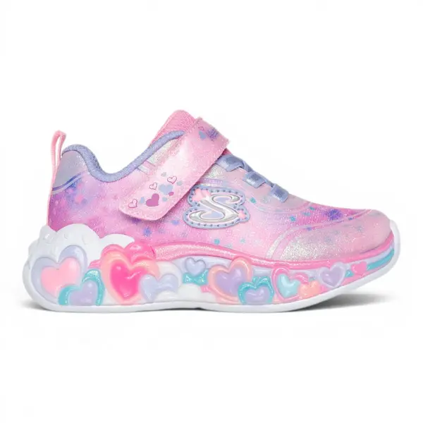 302696N-LPMT Eternal Heart Lights dječje tenisice roza – Skechers