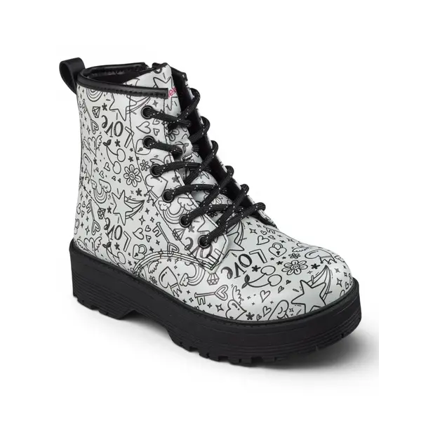 303408L-SLBK Skechers GRAVLEN HI - DOODLE DOWN SLBK