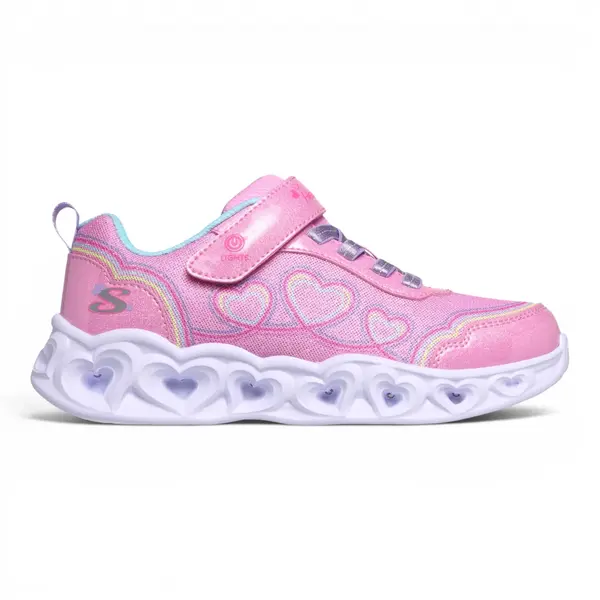303736NC-PKMT Skechers HEART LIGHTS - BUBBLE LOVE PKMT