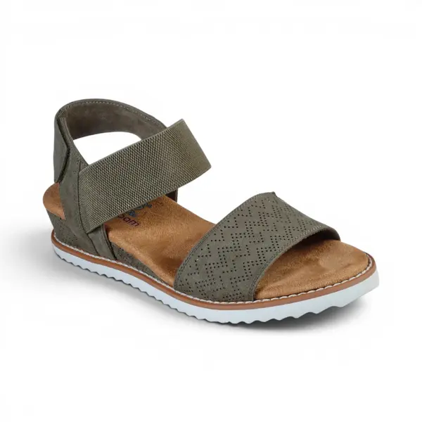 31440-OLV Desert Kiss ženske sandale maslinaste – Skechers