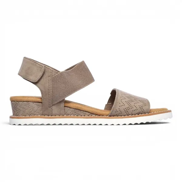 31440-TPE Desert Kiss ženske sandale taupe – Skechers