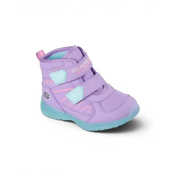 319310N-LVMT Illumi-Brights Polar Steppe dječje gležnjače ljubičasto-roze – Skechers