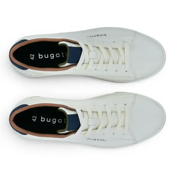 325AMU015000-2100 Bugatti Muške tenisice Urban Offwhite