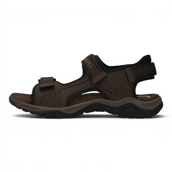 325AS7812569-6110 Bugatti sandala dark brown/black