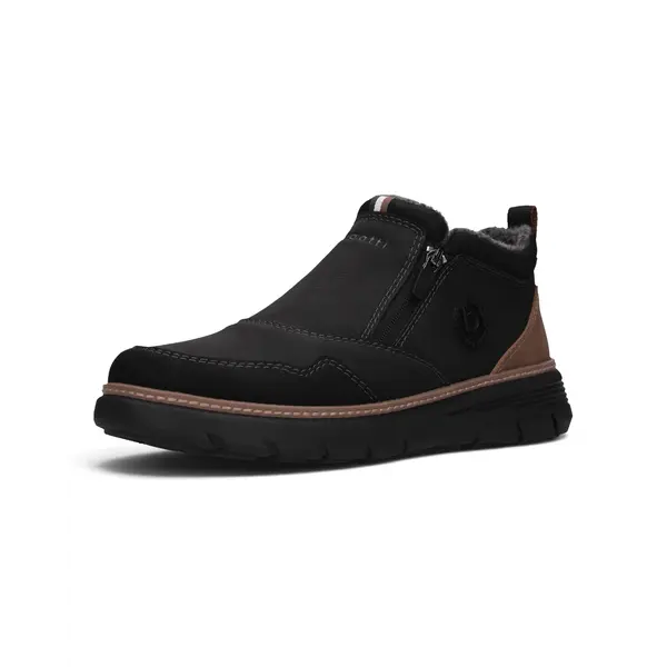 331AP0335000-1000 Bugatti muška mokasina slip in black