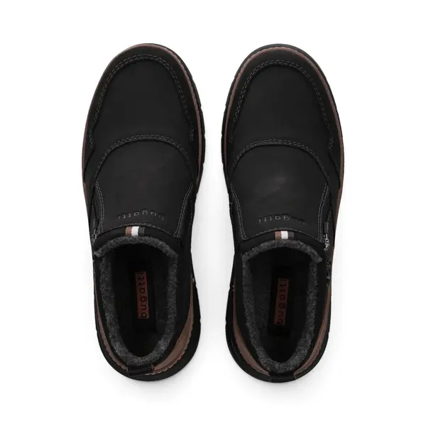 331AP0335000-1000 Bugatti muška mokasina slip in black