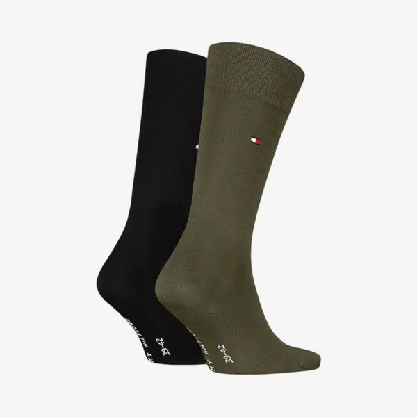 371111-142 Tommy Hilfiger muške čarape Men Classic Sock 2P army green