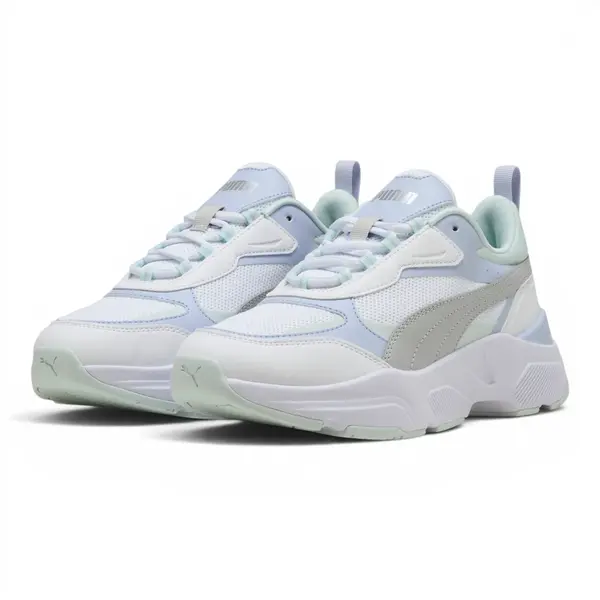 384647-24 Puma Cassia  White-Cool Light Gray-Cool Weather-Peaceful Blue