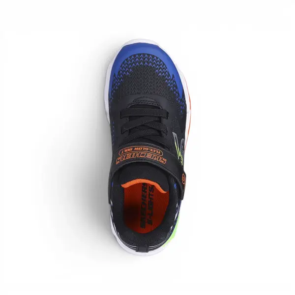 400138L-BKBL Flex-Glow Bolt dječje tenisice crno-plave – Skechers