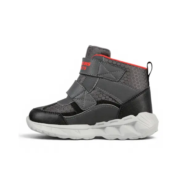 401504N-CCBK Magna-Lights Frost dječje gležnjače sivo-crne – Skechers
