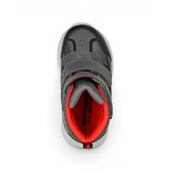 401504N-CCBK Magna-Lights Frost dječje gležnjače sivo-crne – Skechers
