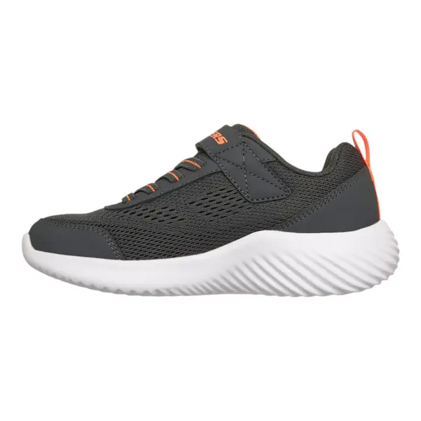 403905L-CHAR Bounder Quantarun dječje tenisice sive – Skechers