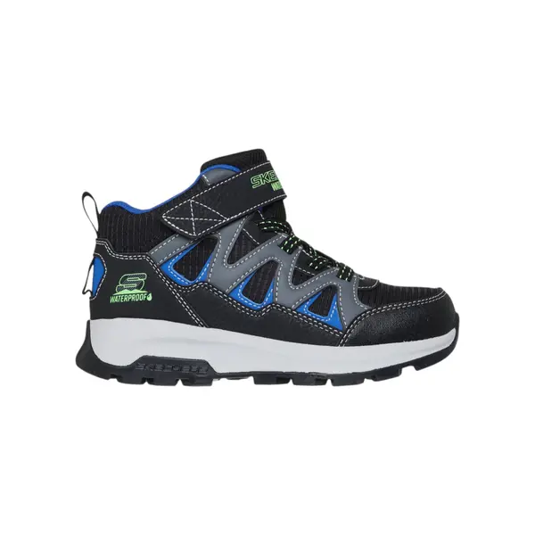 406377L-BKBL Storm Blazer Drizzle Squad dječje gležnjače crno-plave – Skechers