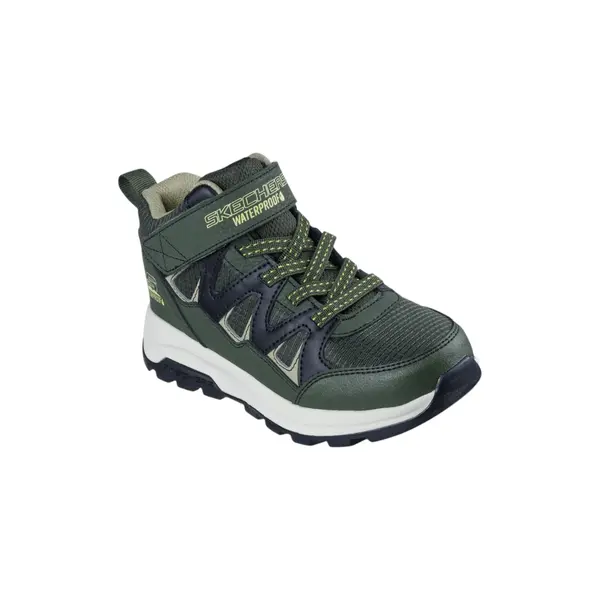 406377L-OLBK Drizzle Squad Storm Blazer dječje gležnjače maslinasto-crne – Skechers