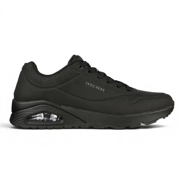 52458-BBK UNO Stand on Air muške tenisice crne – Skechers