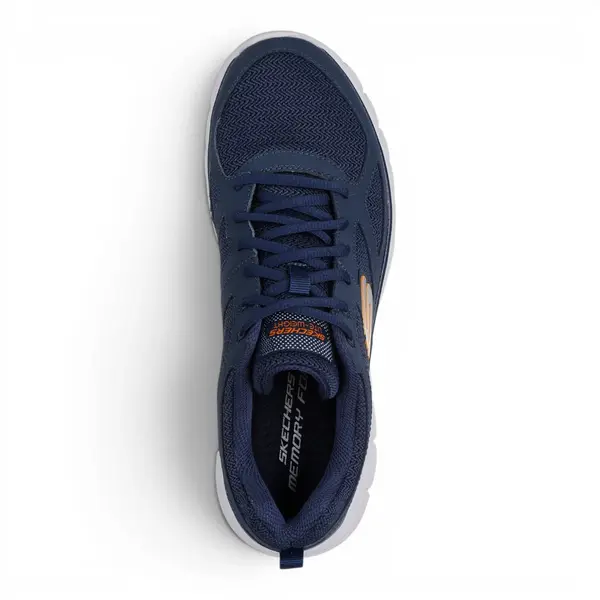 52635-NVOR Muške Plave Tenisice Burns Agoura Skechers