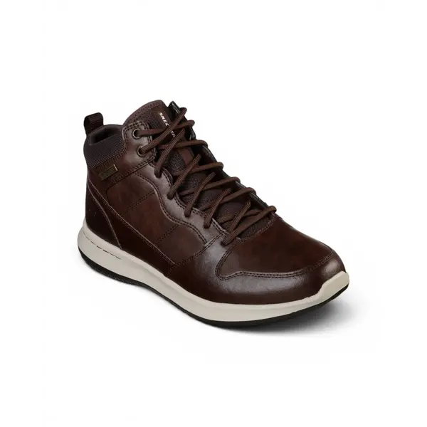 65801-CHOC Smeđe muške tenisice/gležnjače Delson Selecto – Skechers