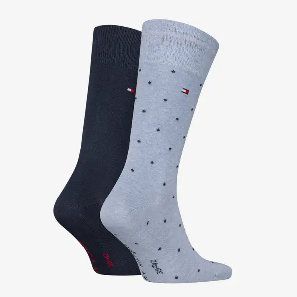 701230780-005 Tommy Hilfiger muške čarape Men Sock Dot 2P light blue melange