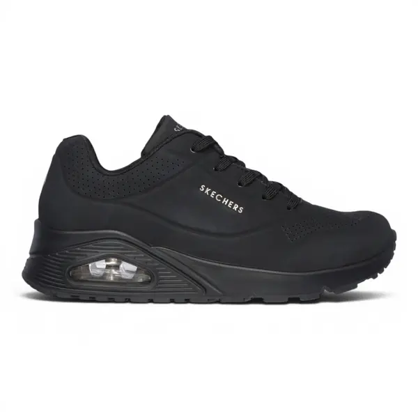 73690-BBK Crne ženske tenisice Uno – Skechers