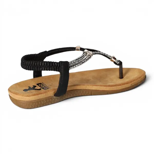 8018811-009 2GO Fashion Ženska sandala Schwarz