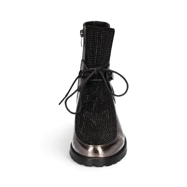 8240501-921 2GO Fashion čizma schwarz/silber
