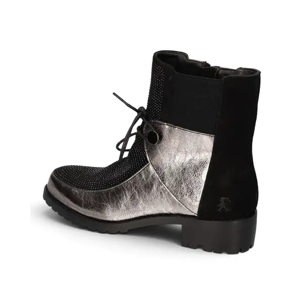 8240501-921 2GO Fashion čizma schwarz/silber