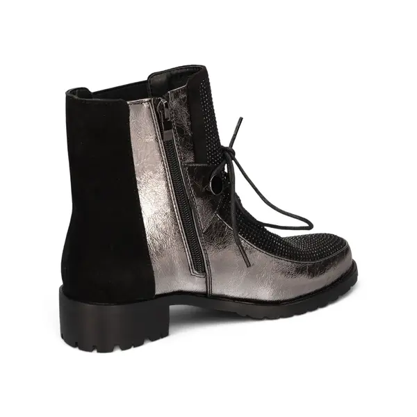 8240501-921 2GO Fashion čizma schwarz/silber