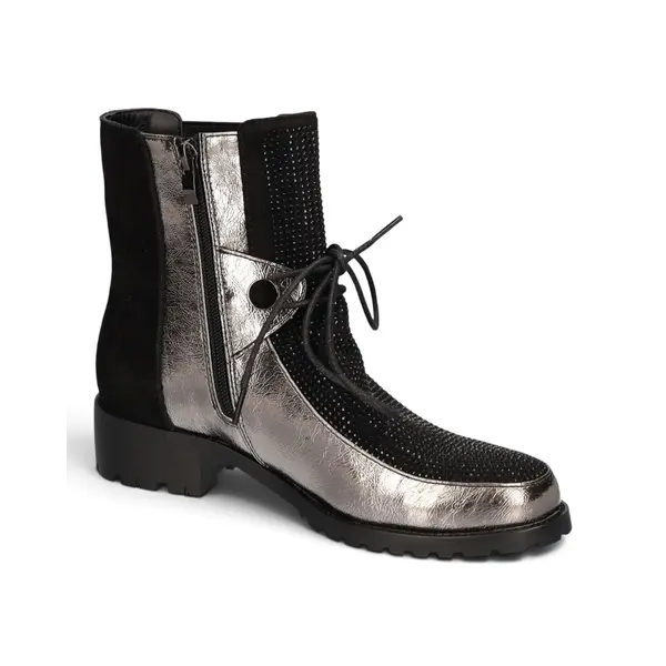 8240501-921 2GO Fashion čizma schwarz/silber