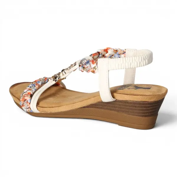8910808-001 Bijele sandale Fashion- 2GO