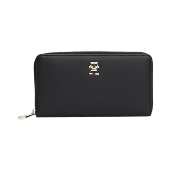 AW0AW16581-BDS-OS TOMMY HILFIGER POPPY REFORM LARGE ZA ZENSKI NOVCANIK CRNI NAJLON SA ZIPOM