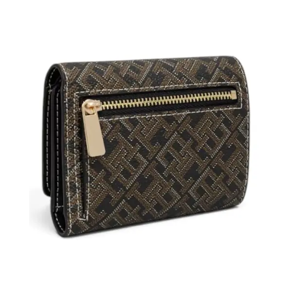 AW0AW18998-0GJ-OS Tommy Hilfiger TH ICON TRIFOLD MONO PRINT Black Mix
