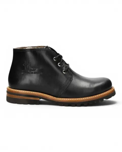 Bota Panama Igloo C43 Crne kožne gležnjače za zimske dane – Panama Jack