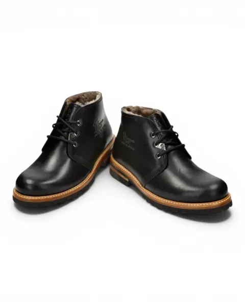 Bota Panama Igloo C43 Crne kožne gležnjače za zimske dane – Panama Jack