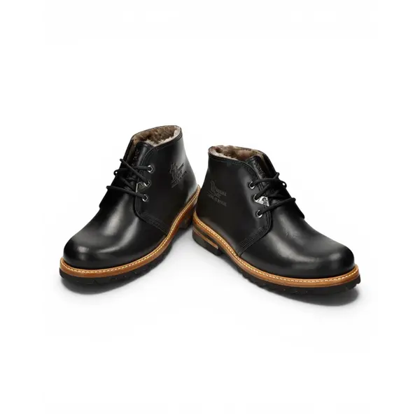 Bota Panama Igloo C43 Crne kožne gležnjače za zimske dane – Panama Jack