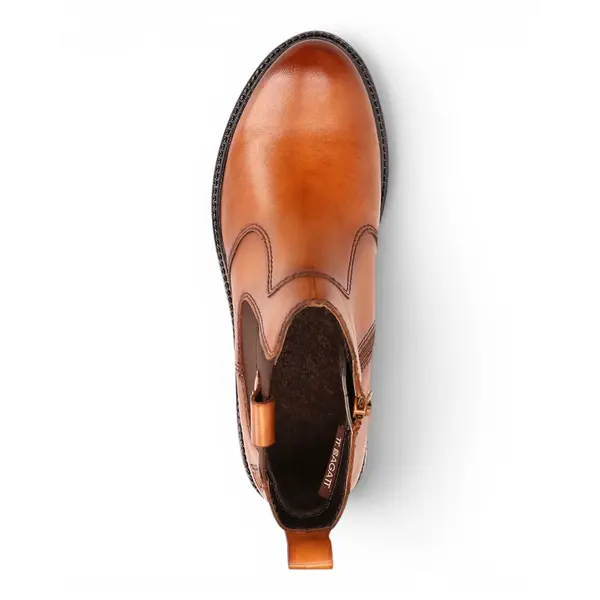 D31-AML30-4000-6361 bagatt cognac ženske gležnjače