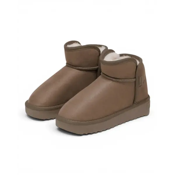 DFSH370021-TAUP-K Taupe dječje gležnjače Nordic Low Basic – D.Franklin