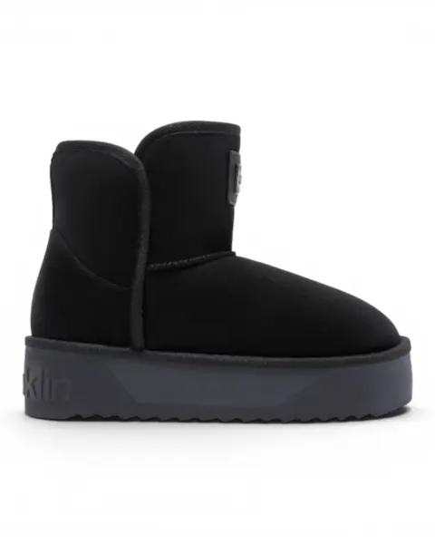 DFSH371004-BLAC Crne ženske gležnjače Nordic V.2 Basic Low – D.Franklin