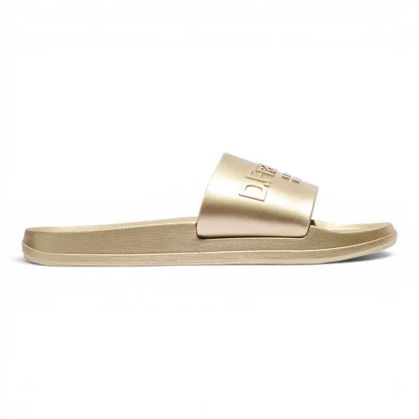 DFSH417003-GOLD Zlatne ženske natikače Marea Met – D.Franklin