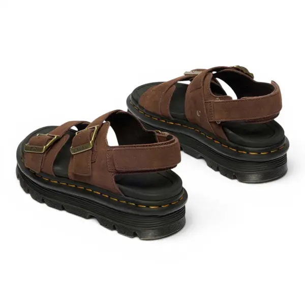 DM42853200 Smeđe sandale Zebzag Sandal Sepia Brown – Dr. Martens