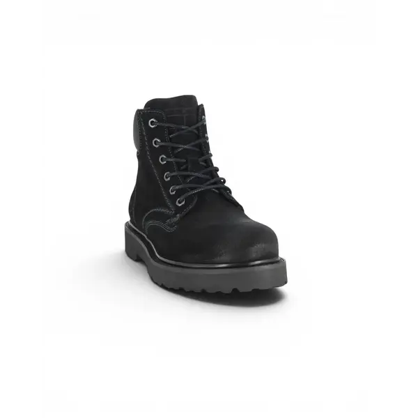 EM01059-BDS Tommy Jeans BRAN SHORT LACE UP NYLON COLLAR Black