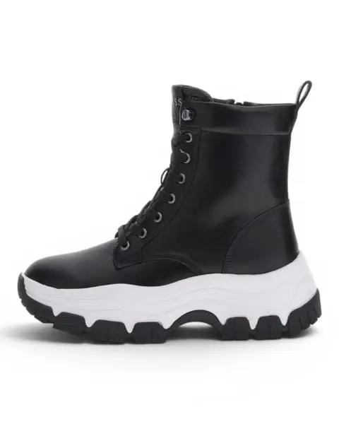 FL8BINELE12-BLACK Guess ženska gležnjača BISSONN BLACK