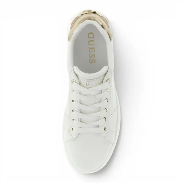 FLPWESELE12-WHIGO Guess Ženska Tenisica WESLI White/Gold