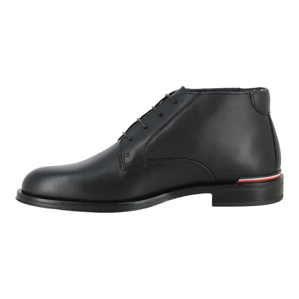 FM0FM04804-BDS Tommy Hilfiger muške kožne gležnjače Core RWB Lace Boot crne