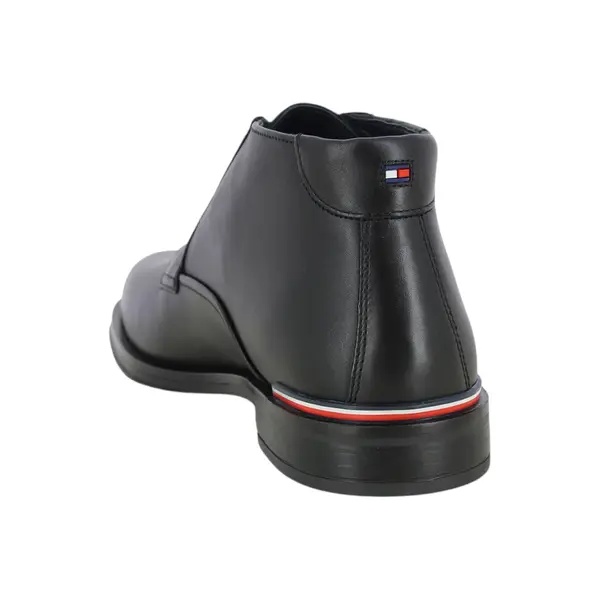 FM0FM04804-BDS Tommy Hilfiger muške kožne gležnjače Core RWB Lace Boot crne