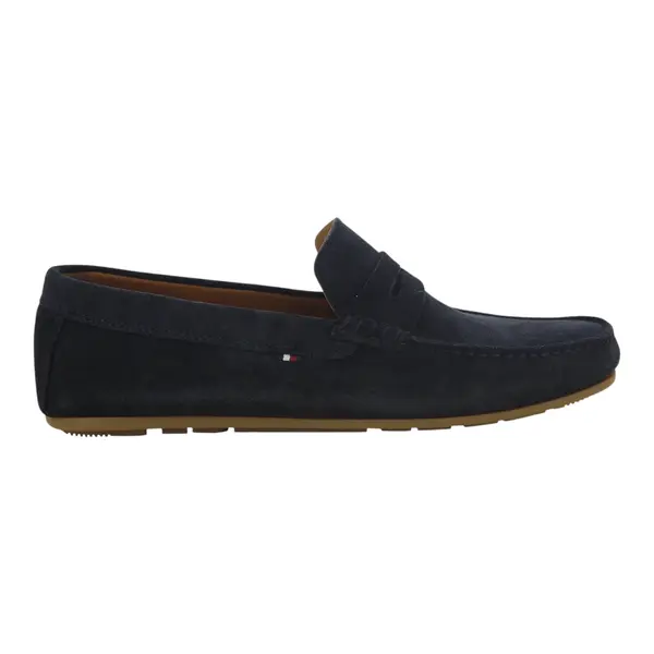 FM0FM04998-DW5 Tommy Hilfiger muške gležnjače Suede Driver tamnoplave